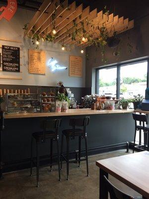 Cafe Steam during the morning hours, Thesis Brewery after 11:00 am