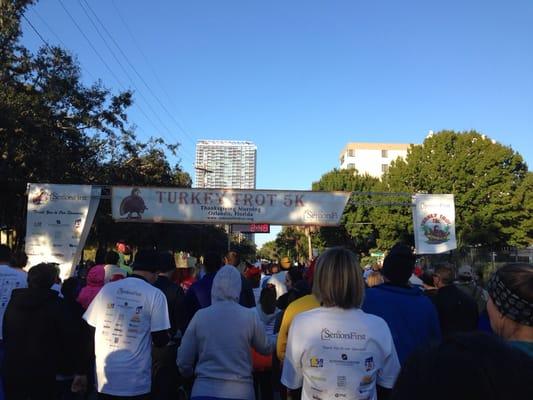 Seniors First Turkey Trot 5k