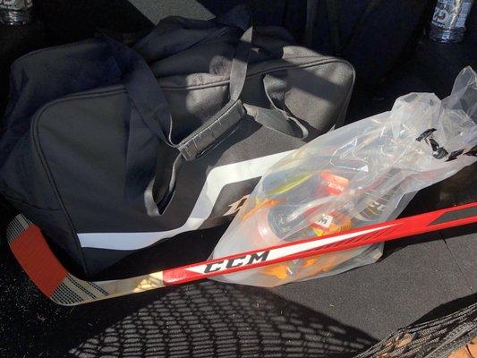 J&B helped me with outfitting my son with all of his hockey needs.