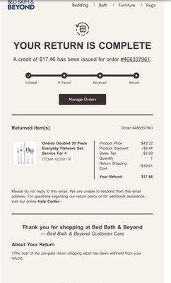 My proof of getting taken.