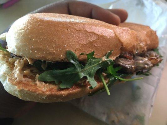 Creamy Shroom Sandwich