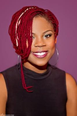 Layered Nu-Loc Bob in red