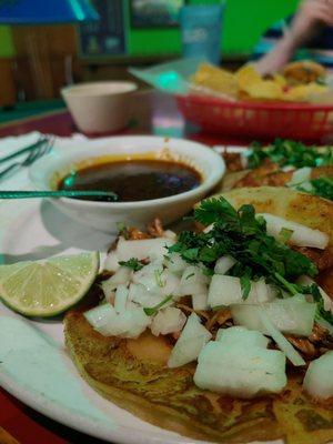 Birria tacos