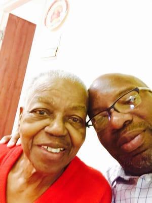 On Saturday she looked like this...