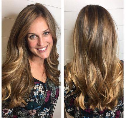 Balayage so pretty and so natural :-)