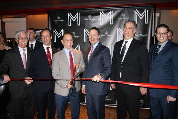 Our very own Michael Silverman taking part in a ribbon cutting ceremony in his community with other township leaders!