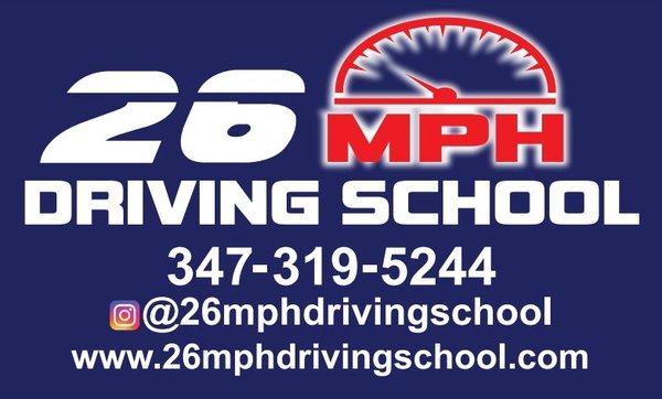 26 MPH Driving School
