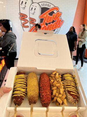 Two Hands Fresh Corn Dogs