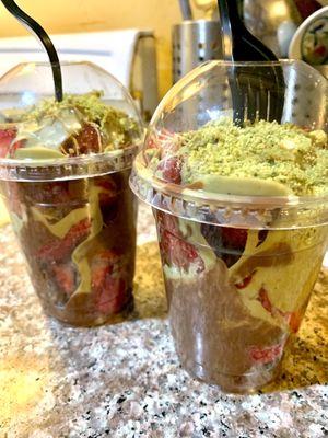 Dubai chocolate strawberries are sooo addicting! Will go back again for sure!