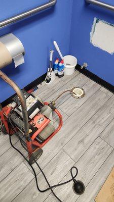 Sewer cleaning