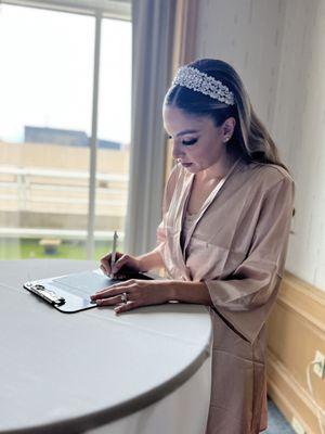 Bridal makeup