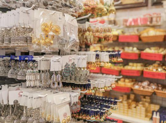 Many small and large jewelry options.