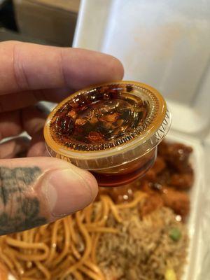 The holy grail chili oil sauce