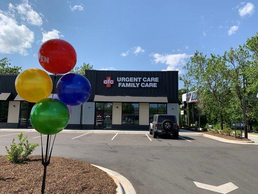 AFC Urgent Care Tyvola Rd- right next to Starbucks.