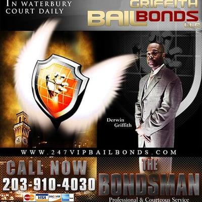 Derwin Griffith is the professional and courteous bondsman in Waterbury