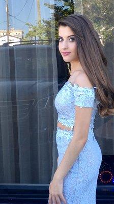 Prom day!Hair and Make up by Flora