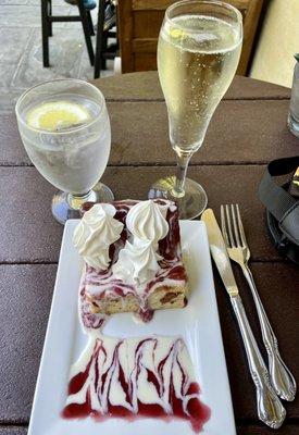 Bread Pudding & Prosecco