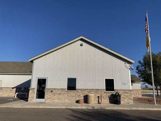 Motor Vehicle Division building on Jack Gomez Blvd in Hobbs, NM (10/3/2022)