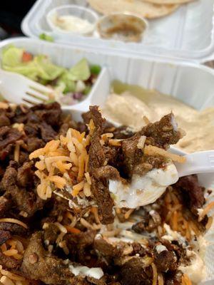 Beef Shawarma Plate
