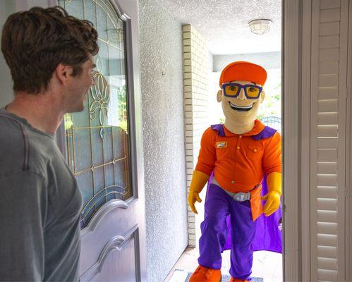 Customer happy - warm house again!