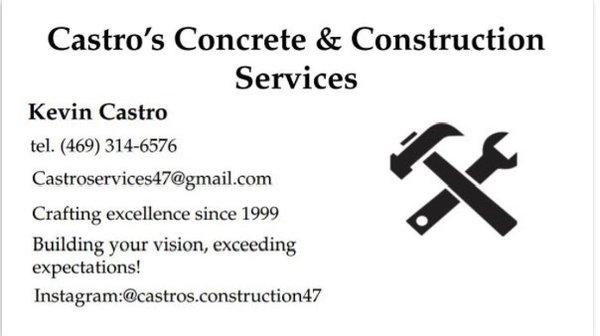 Castros Concrete & Construction Services