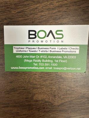 They have recently moved to a new location in Annandale, VA. 4600 John Marr Dr. #102, Annandale, VA 22003