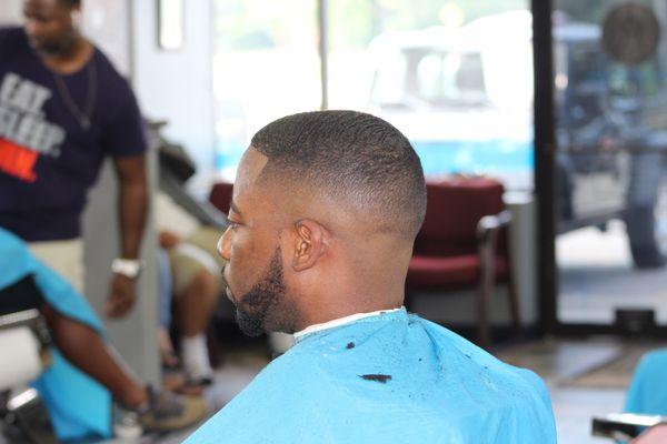 Mid Bald Fade