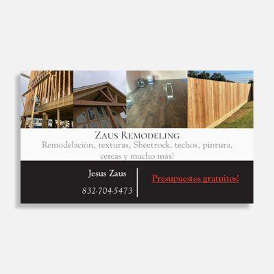 Zaus Remodeling