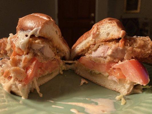 I like my sandwiches cut in half