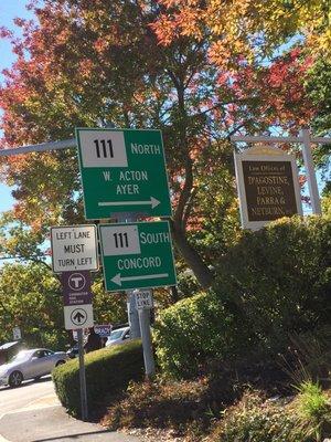 Town of Acton -- Route 111 & Route 27 Junction, Acton