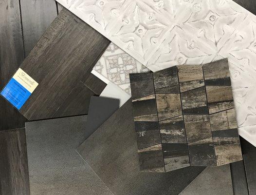 Gradations of grey, nuances in the spectrum for the fashion forward thinkers pallet pleasure.