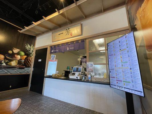 Pick Up and Order Window