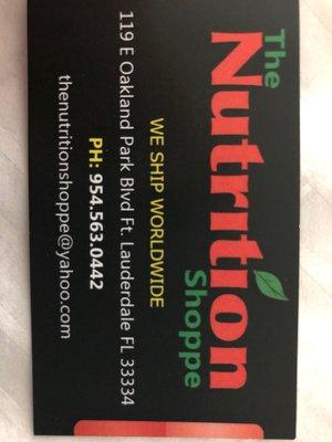 Businesses card