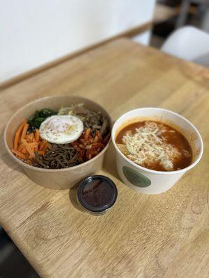 Bibimbap & Tteokbokki!