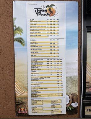 Juicy Peach Espresso