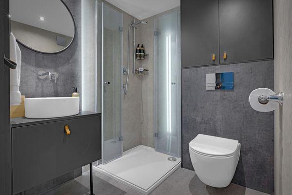 Fully Stocked Bathroom