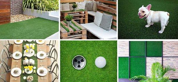 Artificial grass has many uses. Use it to complete your next project.