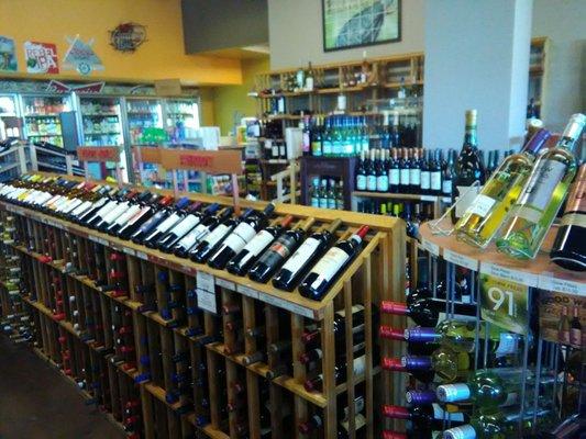 Several selections of wine