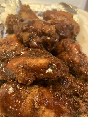 Bbq wings.