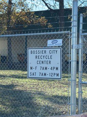Bossier City Recycling Drop Off