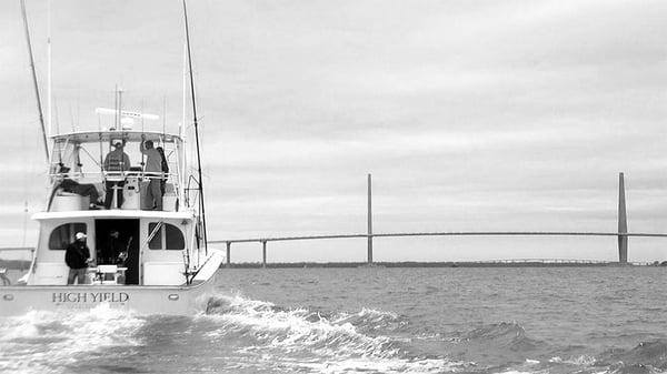 The High Yield of SouthStar Charters is the only offshore charter boat with a green stick.