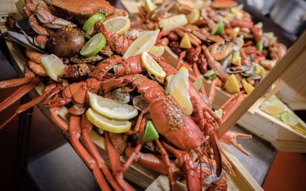 Cajun style boil Seafood