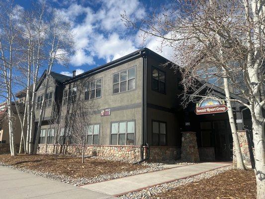The new Summit Resort Group location at 611 East Main Street, Frisco, CO 80443