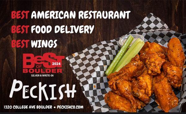 Voted Best American Restaurant in Boulder