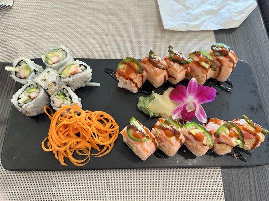 Bali Moon Roll & California Roll