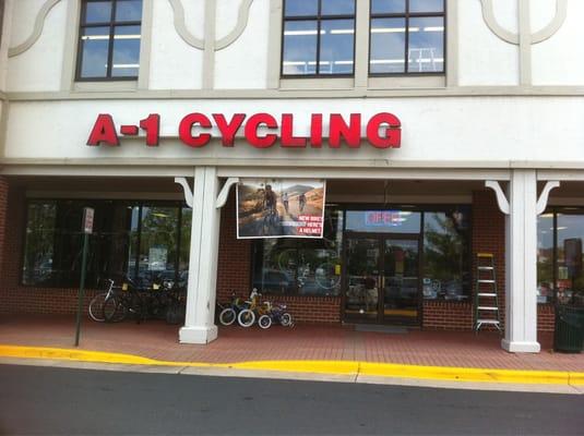 between Golds Gym & Ned Devine