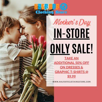 Half-Off Clothing Store