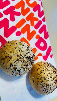 Everything mini stuffed bagel bites