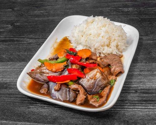 Eggplant with Beef
