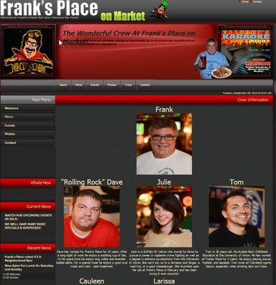Frank's Place On Market
